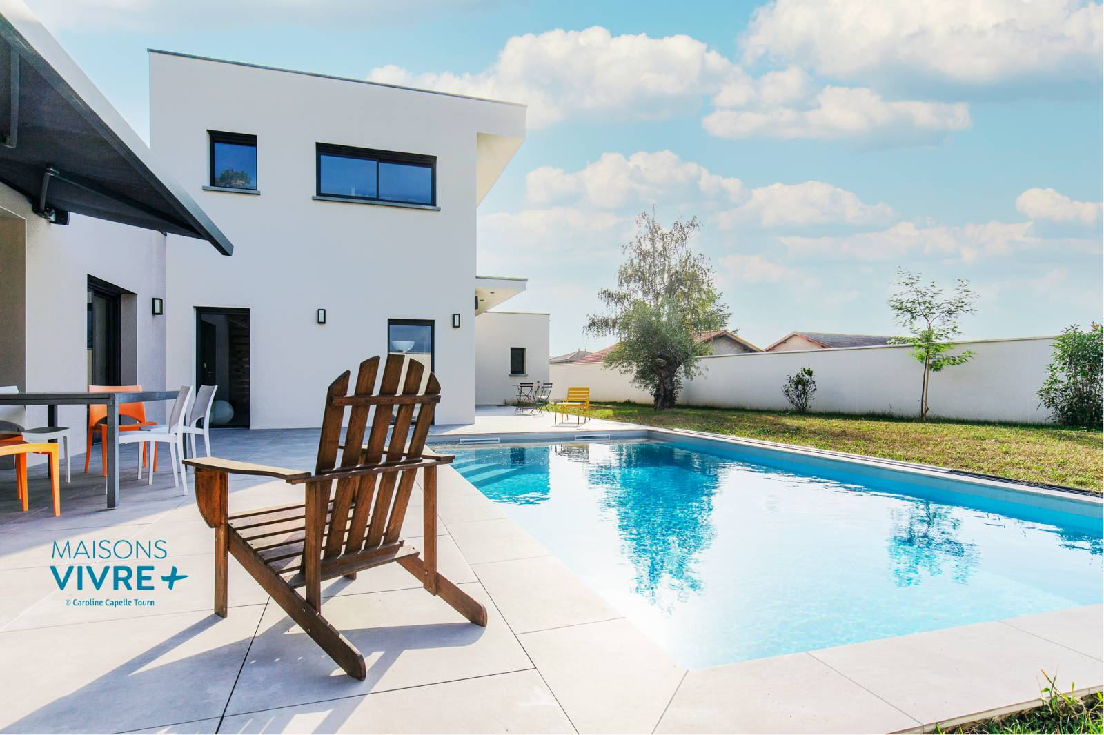 Maison contemporaine à Reyrieux