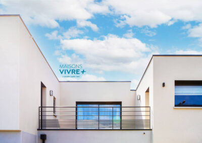 Maison contemporaine dans le Rhône, proche de Lyon