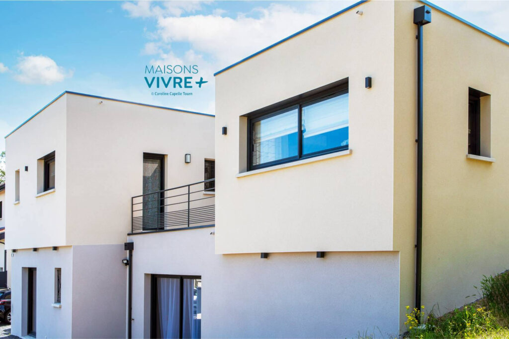 Maison contemporaine dans le Rhône, proche de Lyon