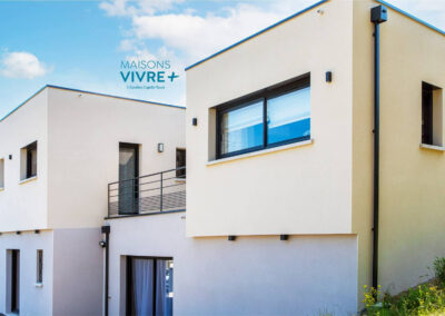 Maison contemporaine dans le Rhône, proche de Lyon