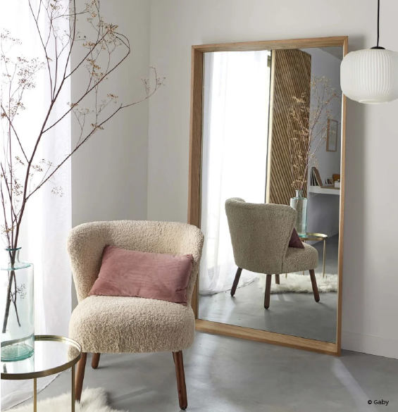 CONSEIL DÉCO #13 – LE MIROIR GRAND FORMAT/XXL