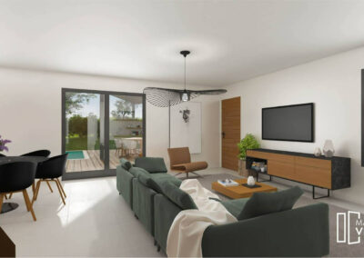 TERRAIN + MAISON À ANSE