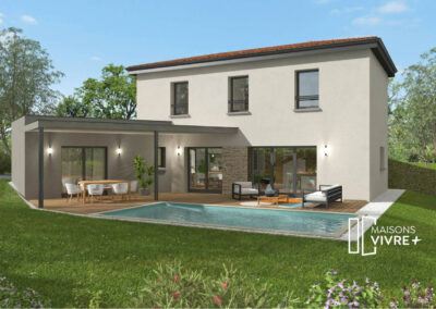 TERRAIN + MAISON À ANSE