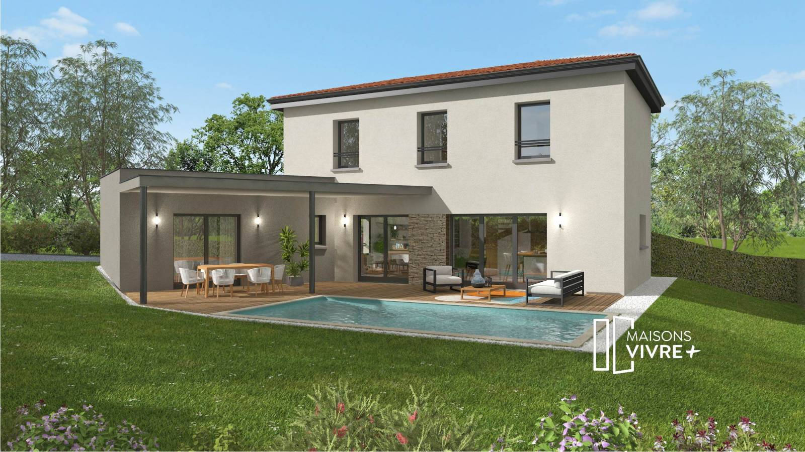 TERRAIN + MAISON À ANSE