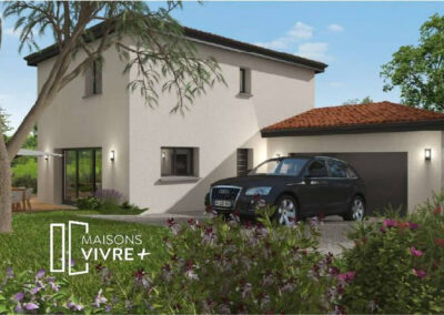 MAISON + TERRAIN AU CALME AVEC PROJET DE MAISON DE 141 M² A CRAPONNE