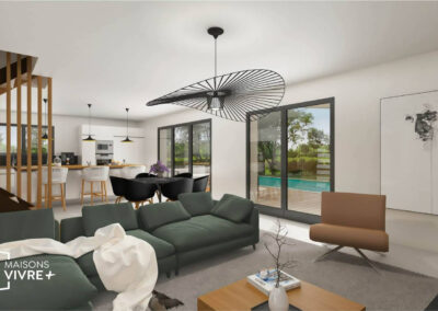 TERRAIN + MAISON À ANSE