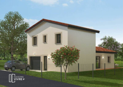 TERRAIN + MAISON À MONTANAY LOT 19