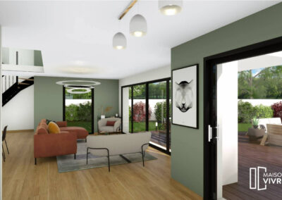 TERRAIN + MAISON À SAINTE-FOY-LES-LYON