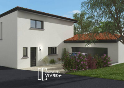 TERRAIN + MAISON À SAINT-ANDRE-DE-CORCY