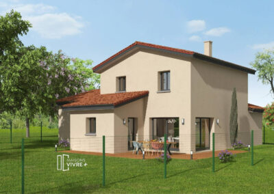 TERRAIN + MAISON À MONTANAY LOT 16