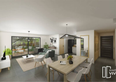 TERRAIN + MAISON À SAINT-ANDRE-DE-CORCY