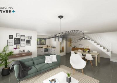 TERRAIN + MAISON À SAINT-ANDRE-DE-CORCY