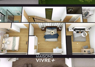 TERRAIN ET PROJET DE MAISON À REYRIEUX