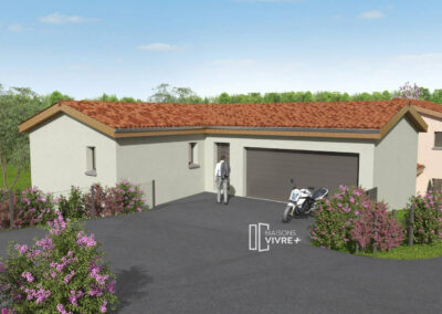 TERRAIN + MAISON À MORANCÉ