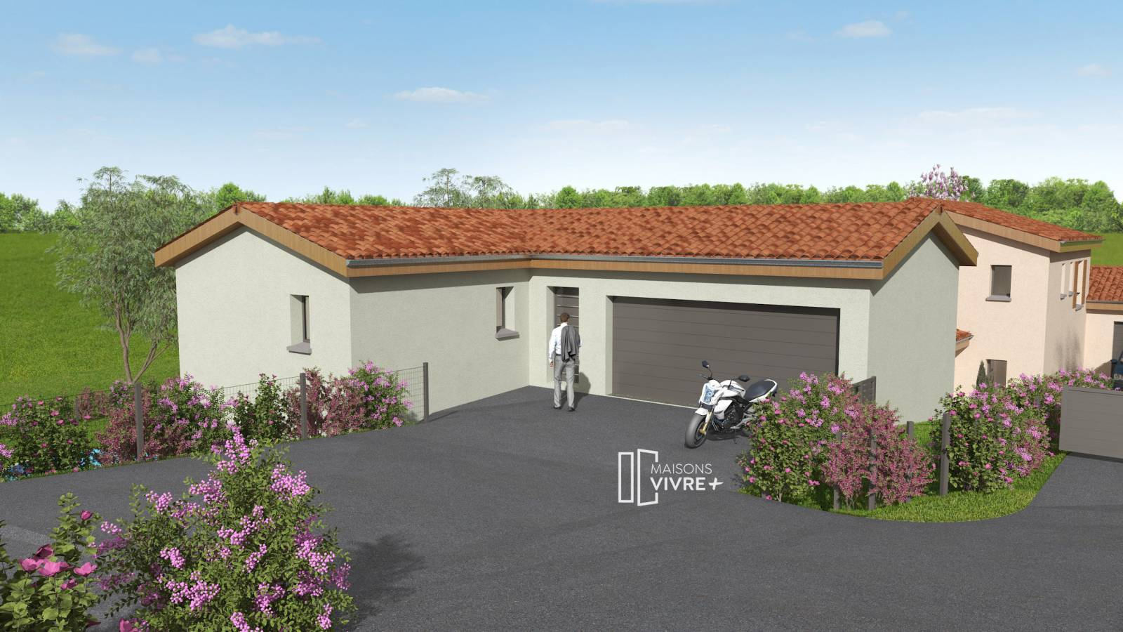 TERRAIN + MAISON À MORANCÉ