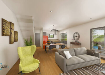 TERRAIN + MAISON À MORANCÉ