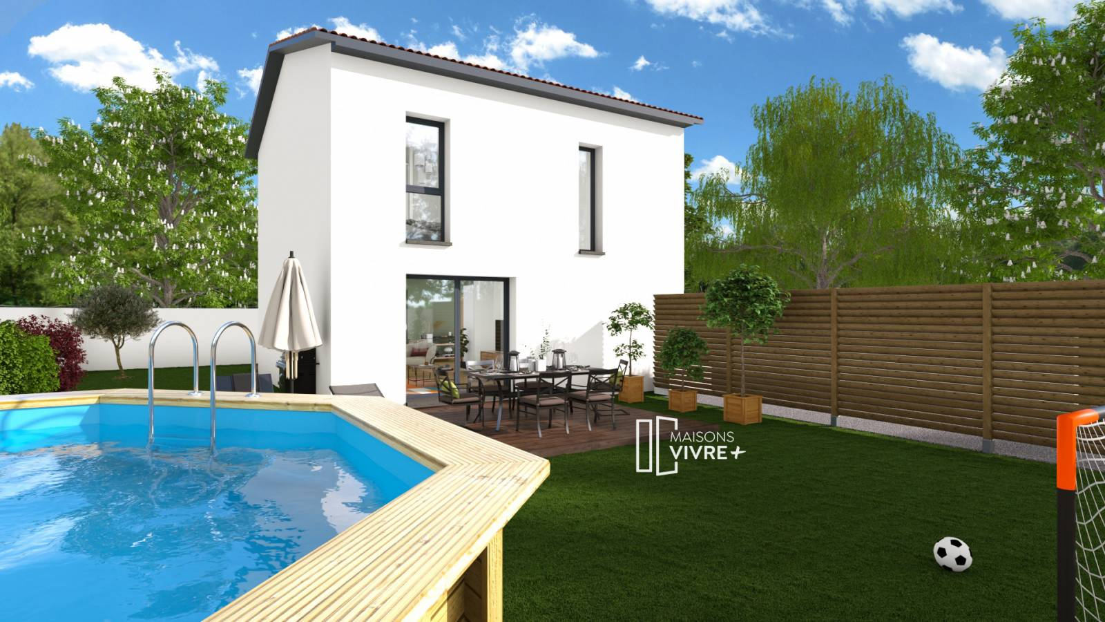 TERRAIN + MAISON À SAINT-TRIVIER-SUR-MOIGNANS