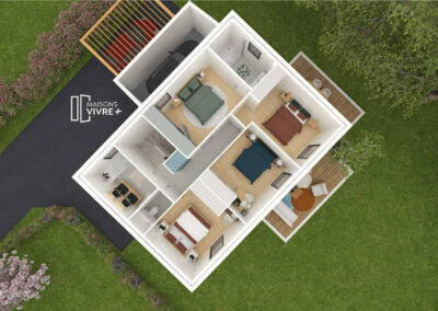 TERRAIN + MAISON À SAINT-DIDIER-DE-FORMANS