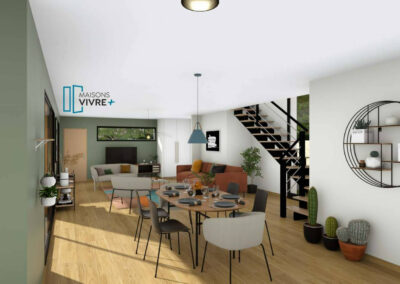 TERRAIN ET PROJET DE MAISON À REYRIEUX