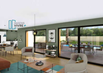 TERRAIN ET PROJET DE MAISON À REYRIEUX