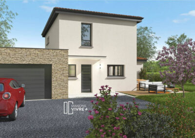 TERRAIN + MAISON À SAINT-ANDRÉ-DE-CORCY