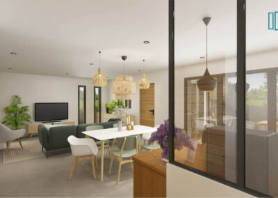 TERRAIN + MAISON À SAINT-ANDRÉ-DE-CORCY