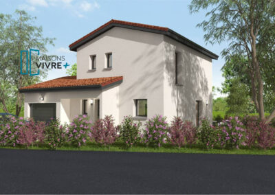 TERRAIN + MAISON À SAINT-ANDRÉ-DE-CORCY