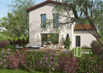 TERRAIN + MAISON À SAINT-ANDRÉ-DE-CORCY