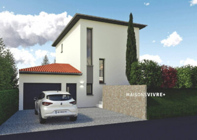 TERRAINS + MAISON À JASSANS-RIOTTIER