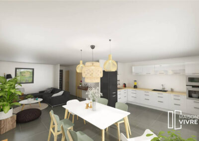 TERRAIN + MAISON À SAINT-ANDRÉ-DE-CORCY