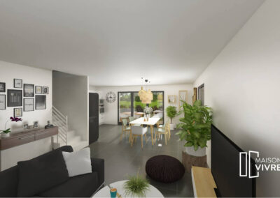 TERRAIN + MAISON À SAINT-ANDRÉ-DE-CORCY