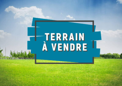 VENTE D’UN TERRAIN À CRÉPIEUX-LA-PAPE
