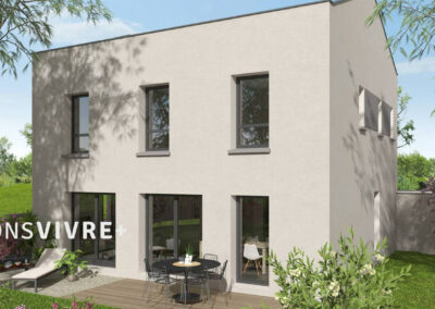 NOUVEAU LOTISSEMENT VEFA – TERRAIN ET MAISON À MONTANAY – LOT 1