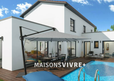 TERRAIN ET PROJET DE MAISON À CRÉPIEUX-LA-PAPE