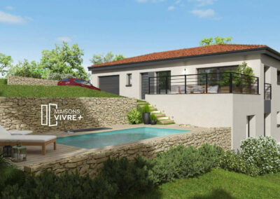 TERRAIN ET PROJET DE MAISON À GENAY