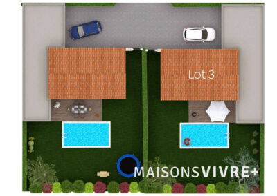 NOUVEAU LOTISSEMENT VEFA – TERRAIN ET MAISON À MONTANAY – LOT 3