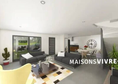 TERRAIN ET MAISON À PARCIEUX