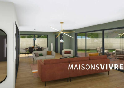 TERRAIN ET MAISON À REYRIEUX