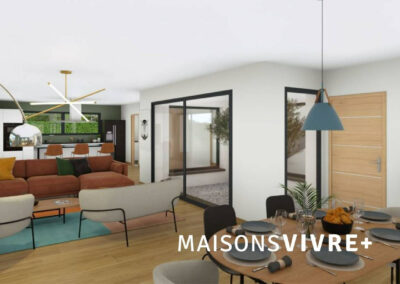 TERRAIN ET MAISON À REYRIEUX