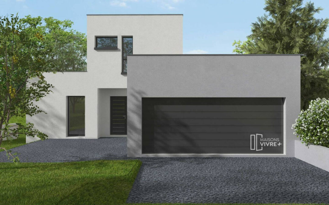 Maison contemporaine aux portes de Lyon