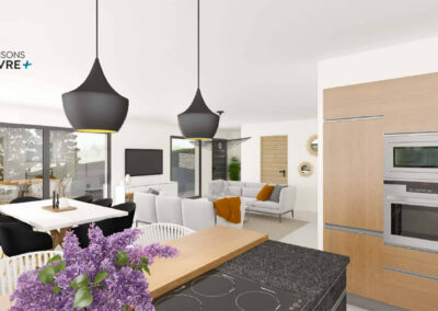 TERRAIN ET PROJET DE MAISON À GENAY