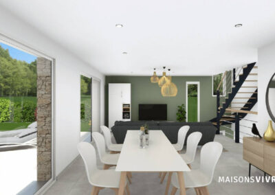 TERRAINS + MAISON À JASSANS-RIOTTIER