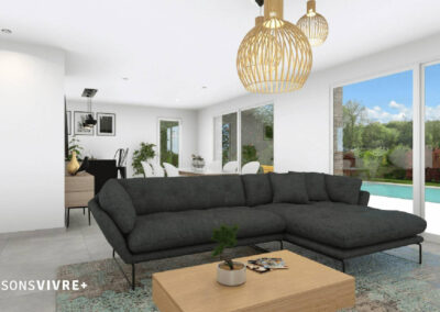 TERRAINS + MAISON À JASSANS-RIOTTIER